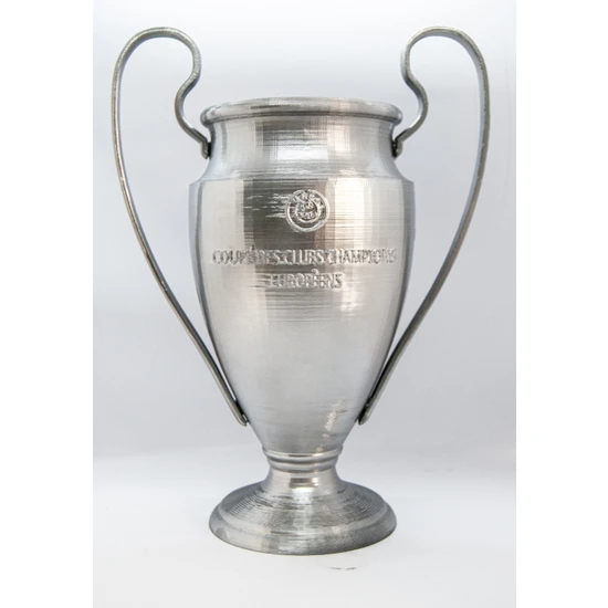 Flexis Uefa Şampiyonlar Ligi Kupası Orjinal Kaliteli Metalik Kaplama 40 cm