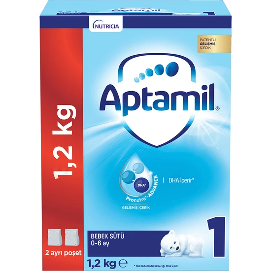 Aptamil 1 Devam Sütü 1200 Gr