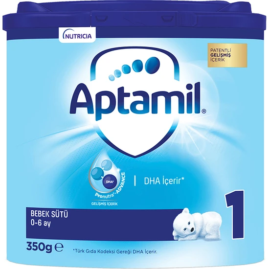 Aptamil 1 Bebek Sütü 350 g 0-6 Ay Akıllı Kutu