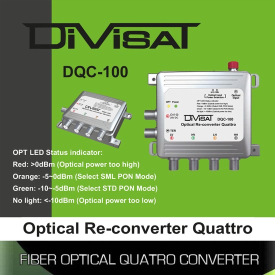 Divisat Fiber Optik Quattro Converter Fiyatı - Taksit Seçenekleri