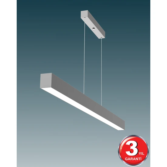 Lineer 80 cm - Ledli Modern Sarkıt Linear LED Avize Salon Mutfak Oturma Odası Yatak Odası Antre Hol Ofis LED