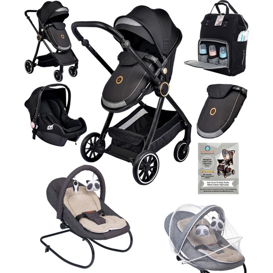 Baby Home 7 In 1 Yeni Doğan Full Set 990 Travel Sistem Bebek Arabası 330 Ev Tipi Ana Kucağı