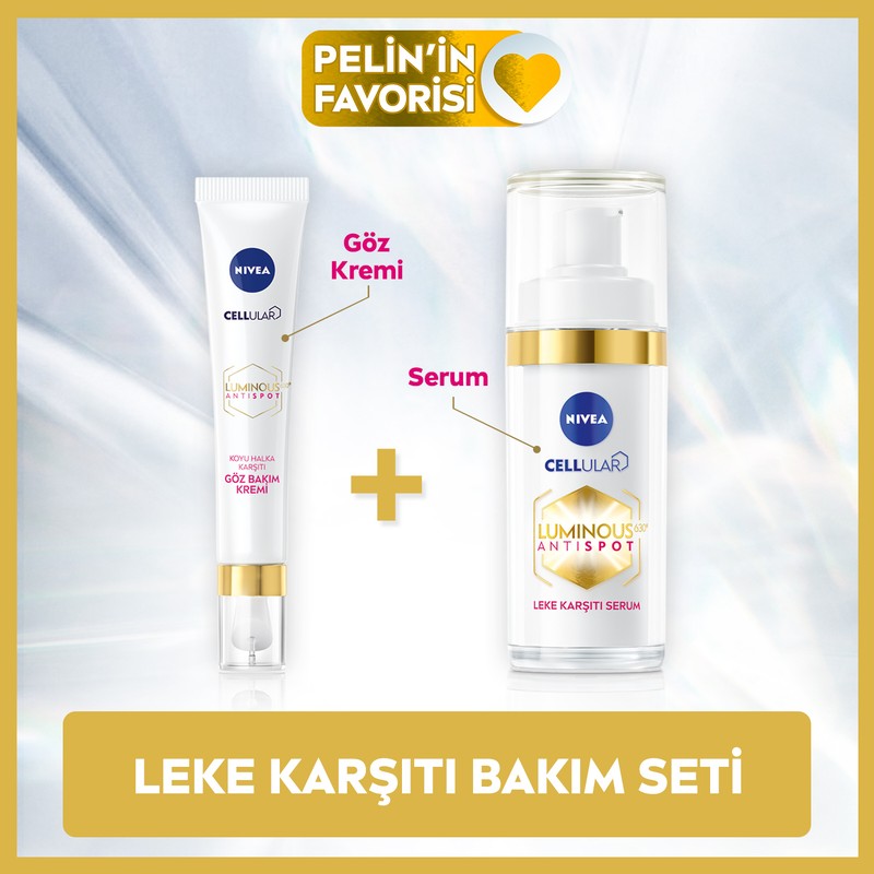 Nivea Nıvea Luminous630 Serum 30Ml Ve Luminous630 Göz Kremi 15Ml