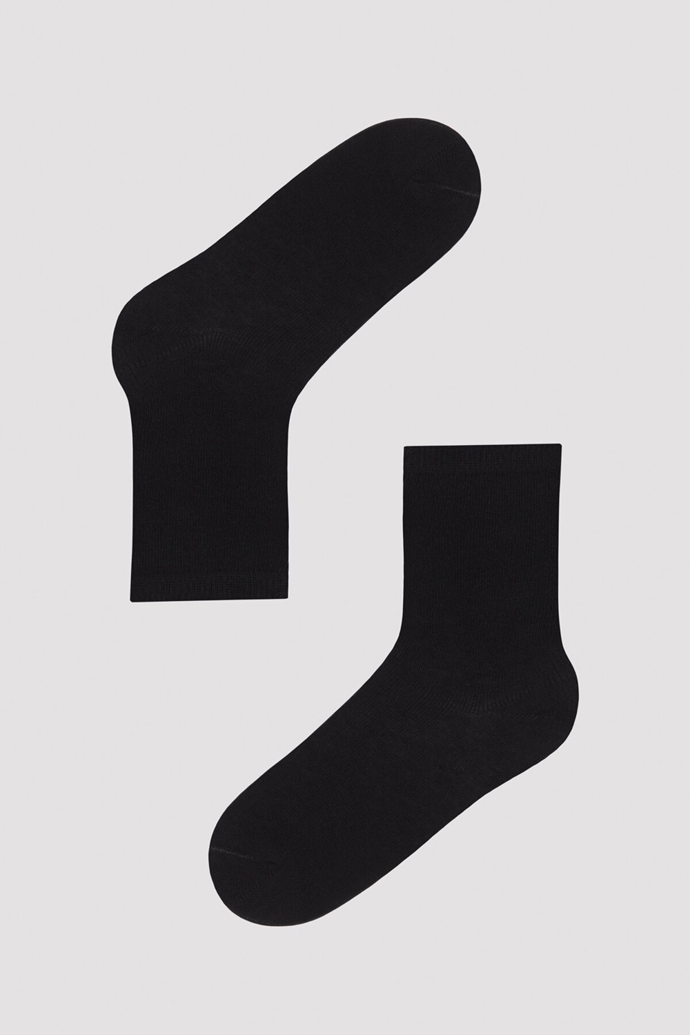 Penti Kız Çocuk Unisex Siyah Basic 3 lü Soket Çorap Seti görsel 2
