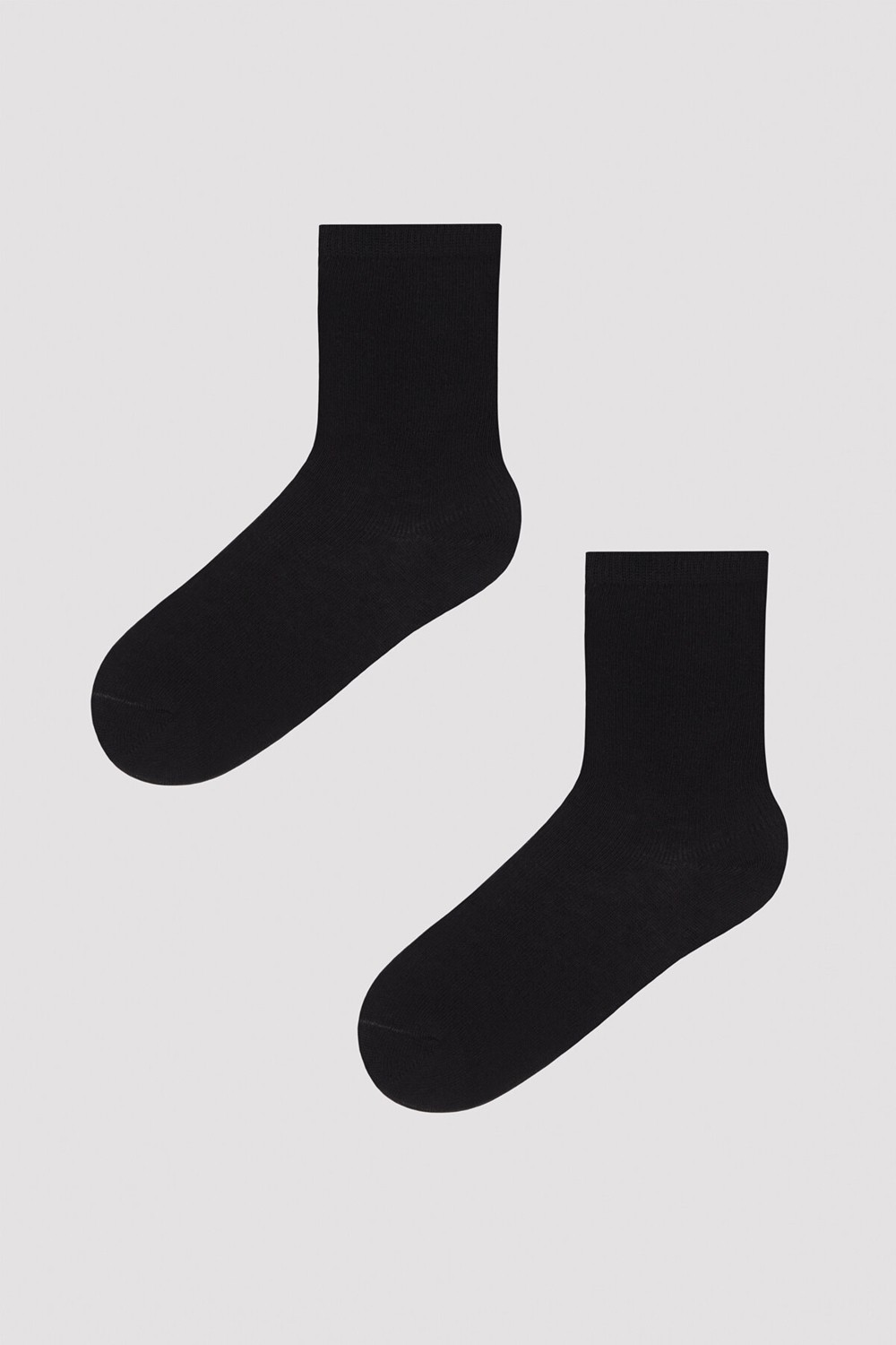 Penti Kız Çocuk Unisex Siyah Basic 3 lü Soket Çorap Seti görsel 4