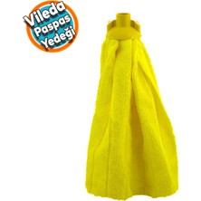Nzb Ev Ofis Iş Yeri Zemin Mikrofiber Makarna Temizlik Kurulama Havlu Mop Vileda Yedeği 40 cm EH320