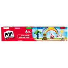 Pritt Oyun Hamuru 6 Renk 6X100 G  (  1  Adet  )
