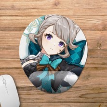Pixxa Lynette - Genshin Impact Bilek Destekli Mousepad Model - 2 Oval