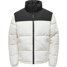 Only & Sons Erkek Mont Siyah - Beyaz 22025205