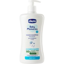 Chicco Baby Moments Doğal Göz Yakmayan Saç ve Vücut Şampuanı 500ML