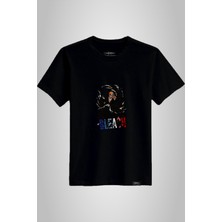 Anime Senpai Krosaki Ichigo Bleach Siyah Erkek Tshirt  (ICHSTD001)