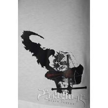 Anime Senpai Asta Black Clover Beyaz Oversize Unisex Tshirt  (ASTOVR010)