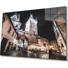 Bay Çağrı Köprü Cam Tablo, Ev ve Ofis Duvar Dekoru, Hediyelik Büyük Temperli 4 mm Cam Tablo