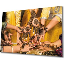 Bay Çağrı Dünya Haritası 7 Cam Tablo