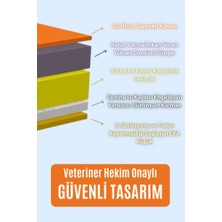 Pawdaz Serin (60X40CM) - 4 Mevsim Kedi/ Köpek Matı, Sıcak Veya Soğuk Kullanılabilen Minder Yatak