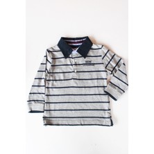 LOSAN BABY MARKA  POLO YAKA TİŞÖRT&BELDEN AYARLANABİLİR PANTOLON ERKEK ÇOCUK TAKIM