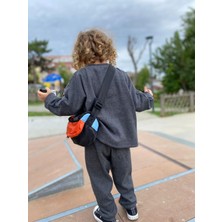 Vitrinmixmini Kaşkorse Fitilli Unisex Eşofman Takım-Dar Kalıp