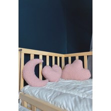 Teddy Design Teddy Kalp Bebek Yastık Midi Boy Pembe Rengi