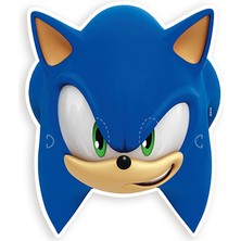 Kidspartim Sonic Temalı Karton Maske 6 Adet