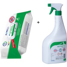 Actosept Actosept® Af 1 Litre + Actosept® Af Tücher 80 Mendil  | Alkollü Yüzey Dezenfektanı ve Mendil