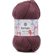 Kartopu Baby One El Örgü Ipi  | Mürdüm K1707