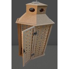 Bengi Ticaret Hobi Adn Dekoratif Fenerlik Ahşap Mdf Ham Cnc Kesim Klipsli Antik Menteşe El Yapım