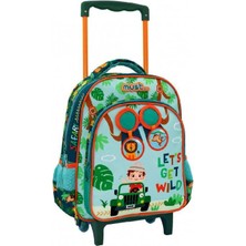 Liz Must Junior Trolley Çekçekli Sırt Çantası Must Safari 2 Bölmeli