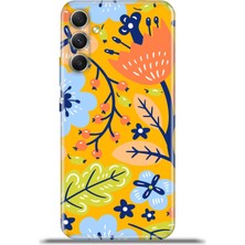 Cupcase  Samsung Galaxy A34 5g Kılıf Esnek Silikon Kamera Koruma 4K Desenli Özel Tasarım - Gizli Bahçe