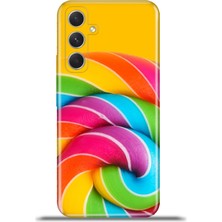 Cupcase  Samsung Galaxy A54 5g Kılıf Esnek Silikon Kamera Koruma 4K Desenli Özel Tasarım - Loli