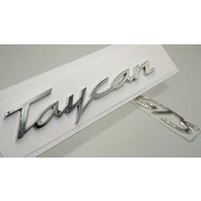 Dk Porsche Taycan Gts Bagaj 3m 3D Abs Yazı Logo Amblem Seti