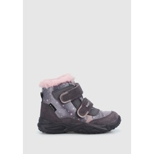Superfit Lila Kız Çocuk Outdoor Bot Rahat Taban ve Düz Topuk ile Doğa Yürüyüşleri İçin İdeal