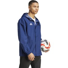 adidas ENT22 Aw Jkt Erkek Futbol Antrenman Yağmurluk IK4011 Mavi