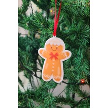 Pekshop Kurabiye Adam Yılbaşı Ağaç Süsü Gingerbread Man