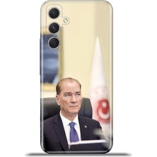 Cupcase  Samsung Galaxy A54 5g Kılıf Esnek Silikon Kamera Koruma 4K Desenli Özel Tasarım - Atatürk Suit