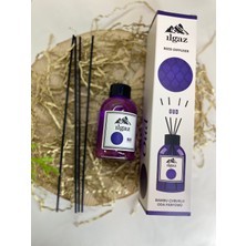 Ilgaz Naturix Organix Reed Diffuser Bambu Çubuklu Aromatik Oda Banyo Kokusu 110 ml Oud