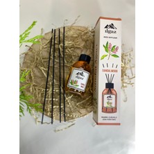 Ilgaz Naturix Organix Reed Diffuser Bambu Çubuklu Aromatik Oda Banyo Kokusu 110 ml Sandal Ağacı