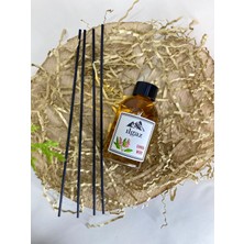 Ilgaz Naturix Organix Reed Diffuser Bambu Çubuklu Aromatik Oda Banyo Kokusu 110 ml Sandal Ağacı