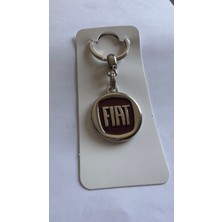 İmza Fiat Anahtarlık Metal 3D Metal Otomobil Anahtarlığı