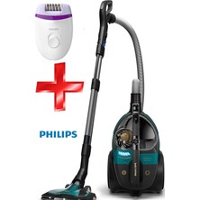 Philips Çeyiz Seti Toz Torbasız Süpürge ve Epilatör