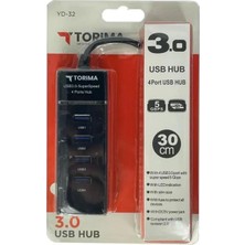 Eco Center USB Çoklayıcı, 4 Girişli USB Çoğaltıcı -3.0 - 4 Port USB Hub... USB304HUB