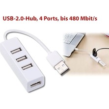 Eco Center USB Çoklayıcı, 4 Girişli USB Çoğaltıcı -2.0 - 4 Port USB Hub USB 2.0 4-Port