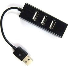 Eco Center USB Çoklayıcı, 4 Girişli USB Çoğaltıcı -2.0 - 4 Port USB Hub USB 2.0 4-Port Siyah. ÇOKLAYICI-YD-37SİYAH