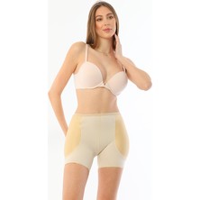 Rocco Shop Kum Saati Görüntüsü  Silikon Süngerli Basen Dolgulu  Şekillendirici Dolgunlaştırıcı Kadın Korse Ten