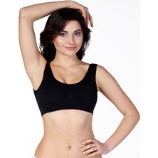 Rocco Shop Roccoshop Kadın Kalın Askılı Pedli Büstiyer Korse