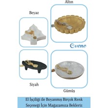 Evene Dekoratif Kase Takı Kutusu Yüzük Kolye Kutusu Mum Tabağı Takı Organizer Model 4