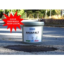 Akua falt Akuafalt (Ortaset) 20 kg Soğuk Uygulamalı Yol Tamir Asfaltı