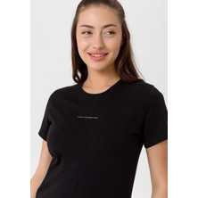 Looker Kadın Kısa Kol Basic T-Shirt