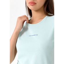 Looker Kadın Kısa Kol Basic T-Shirt