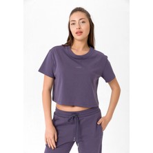 Looker Kadın Oversize Crop T-Shirt