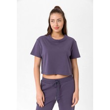 Looker Kadın Oversize Crop T-Shirt